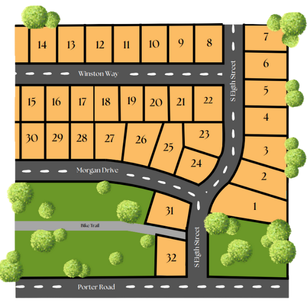 SG - Plat Map Settler's Grove Plat Map